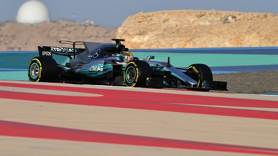 Bestzeit für Lewis Hamilton beim ersten Test-Tag in Bahrain, Foto: Sutton