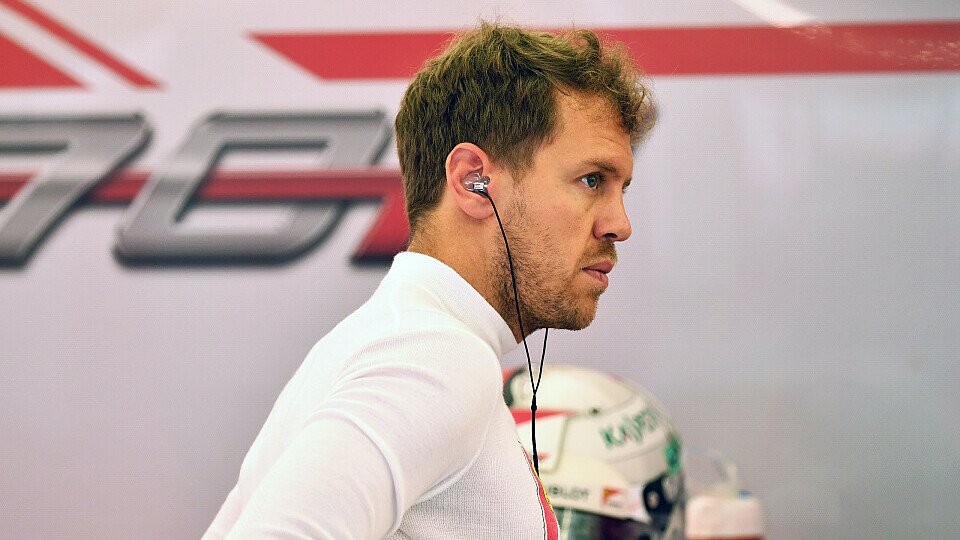 Sebastian Vettels zweiter Testtag lief nicht nach Plan, Foto: Sutton