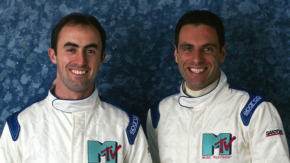 Roland Ratzenberger und David Brabham waren 1994 bei Simtek Teamkollegen, Foto: Sutton