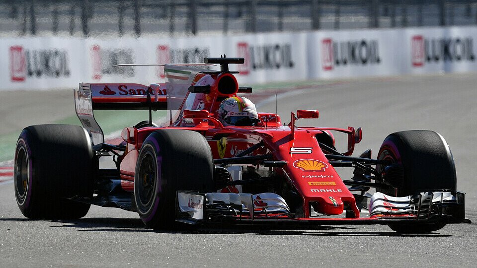 Sebastian Vettel ist sicher, mit Ferrari in Russland noch lange nicht das Maximum ausgeschöpft zu haben, Foto: Sutton