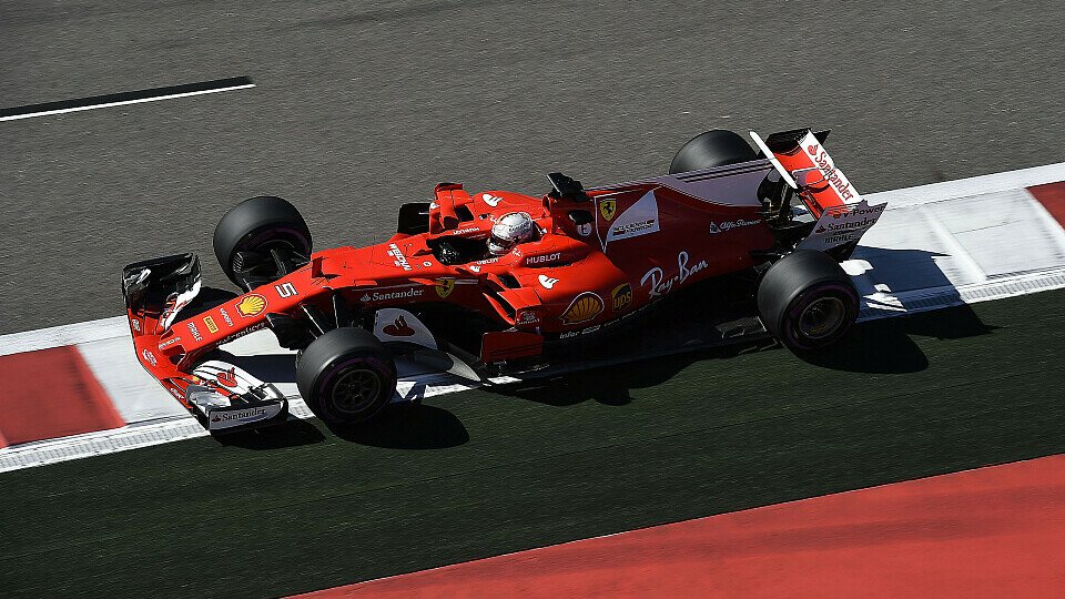Sebastian Vettel holte sich die Bestzeit im 3. Training in Russland, Foto: Ferrari