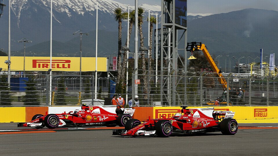 Ferrari drückt dem Wochenende in Russland seinen Stempel auf, Foto: Sutton