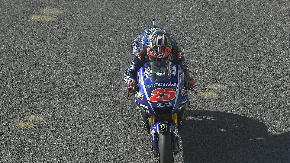 Vinales hatte in Jerez erneut mit den Reifen zu kämpfen, Foto: Yamaha