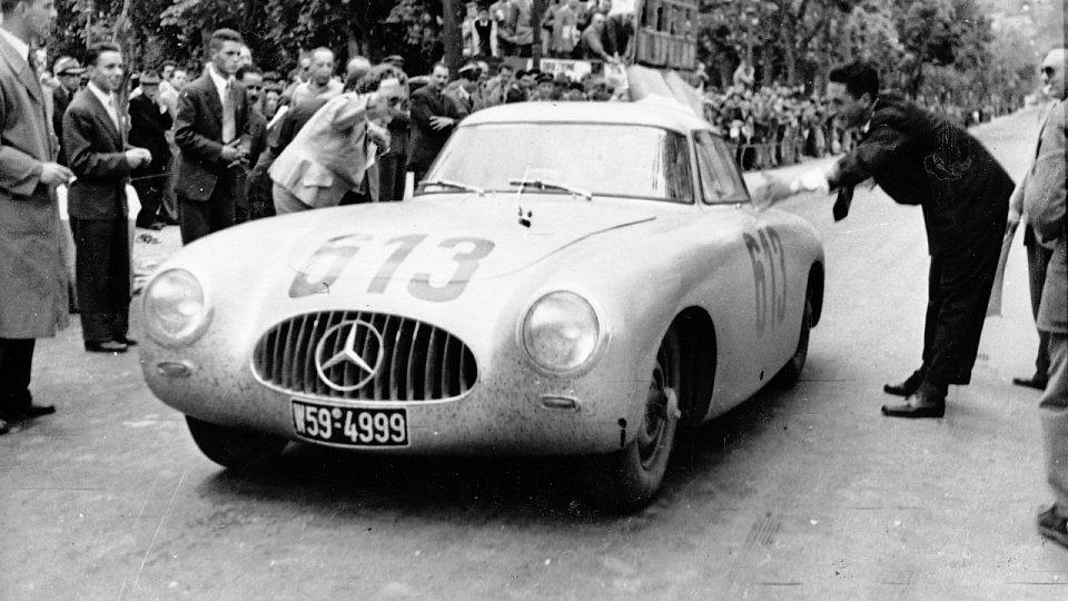 Zum 90. Geburtstag der Mille Miglia ist auch Toto Wolff mit dabei, Foto: Mercedes-Benz