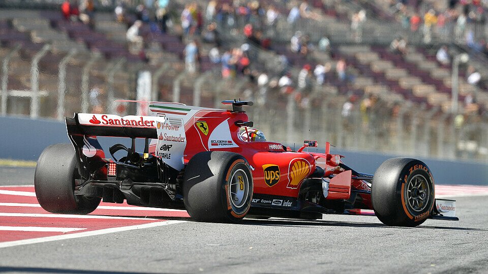 Sebastian Vettel war nach dem Freitagstraining in Spanien mit nichts zufrieden, sich selbst eingeschlossen, Foto: Sutton