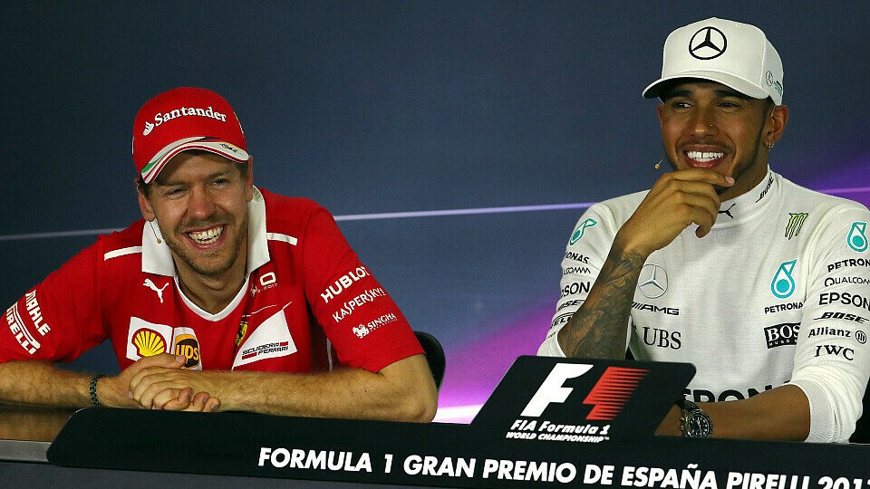 Haben sportlich gut lachen, aber gehören Vettel und Hamilton auch zu den reichsten Sportlern?