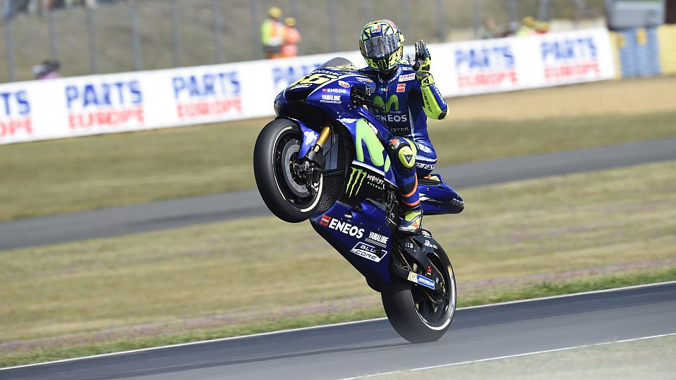 Valentino Rossi wird am Freitag das Training bestreiten, Foto: Yamaha