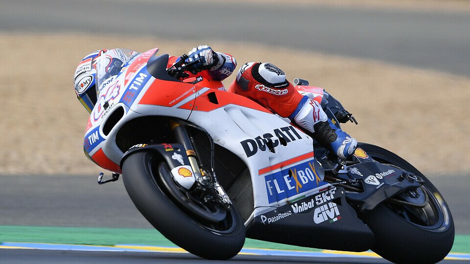 Andrea Dovizioso führte FP4 an, Foto: Ducati