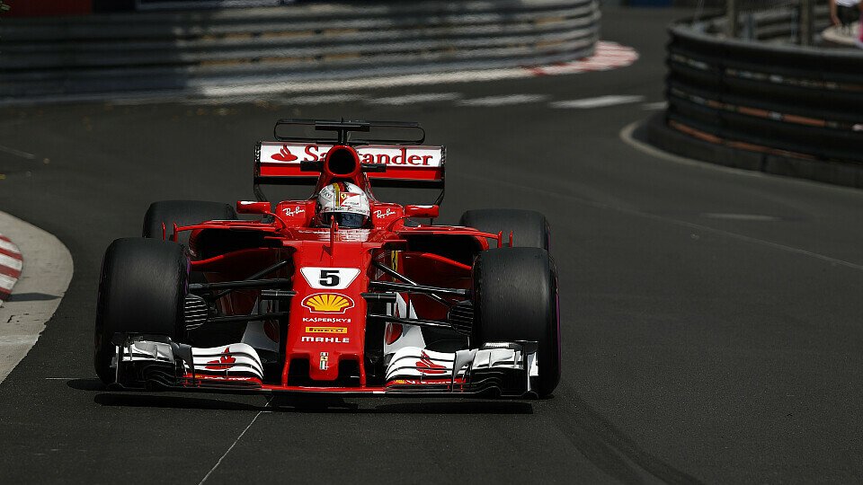 Sebastian Vettel war im Ferrari im Monaco-Training eine Klasse für sich, Foto: Sutton