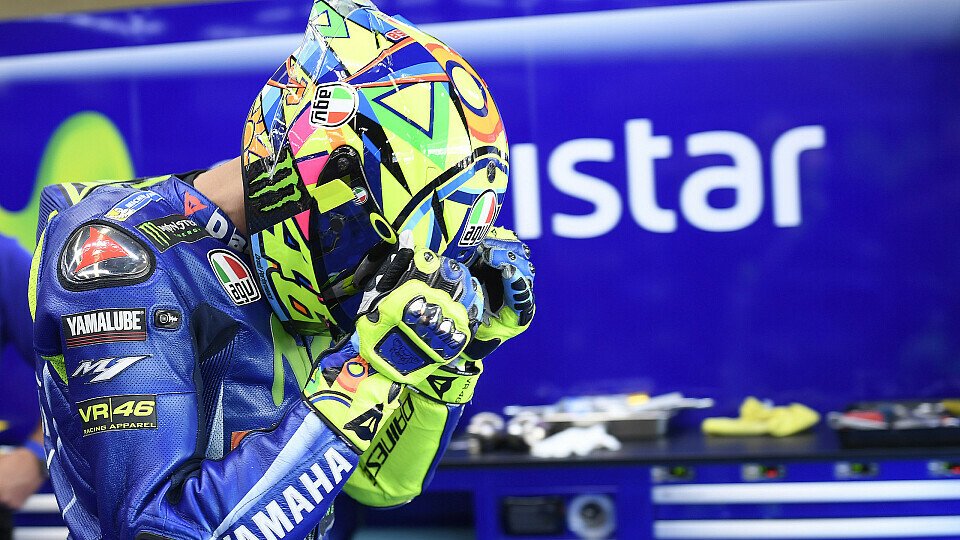Valentino Rossi fuhr in Mugello am Freitag unter Schmerzen, Foto: Yamaha