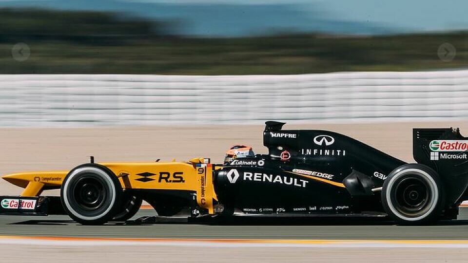 Robert Kubica testet in Ungarn erstmals einen 2017er Formel-1-Boliden, Foto: Renault