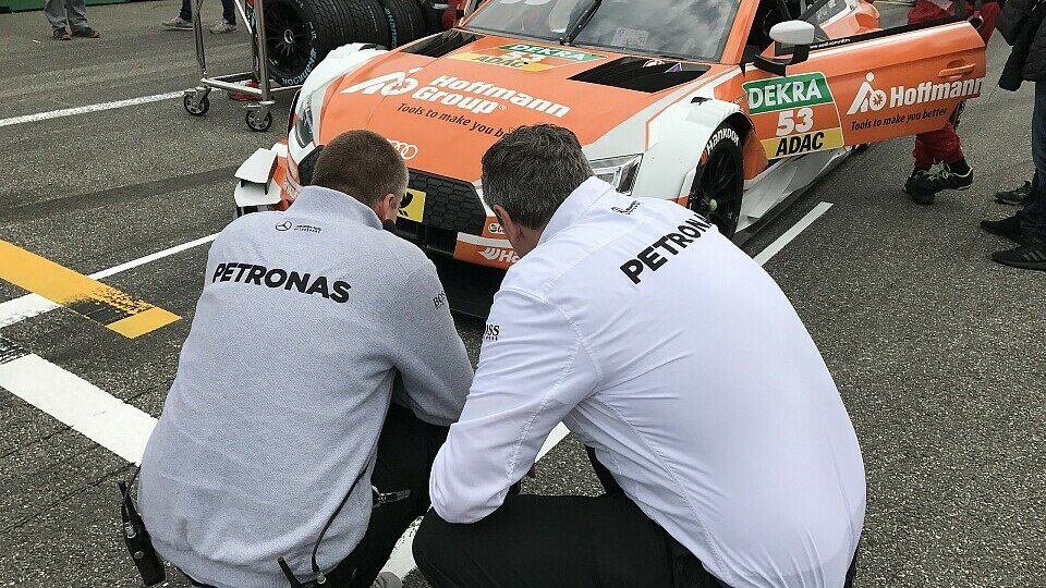 Schon beim DTM-Auftakt in Hockenheim hatte Mercedes Greens Audi genau untersucht, Foto: Motorsport-Magazin.com