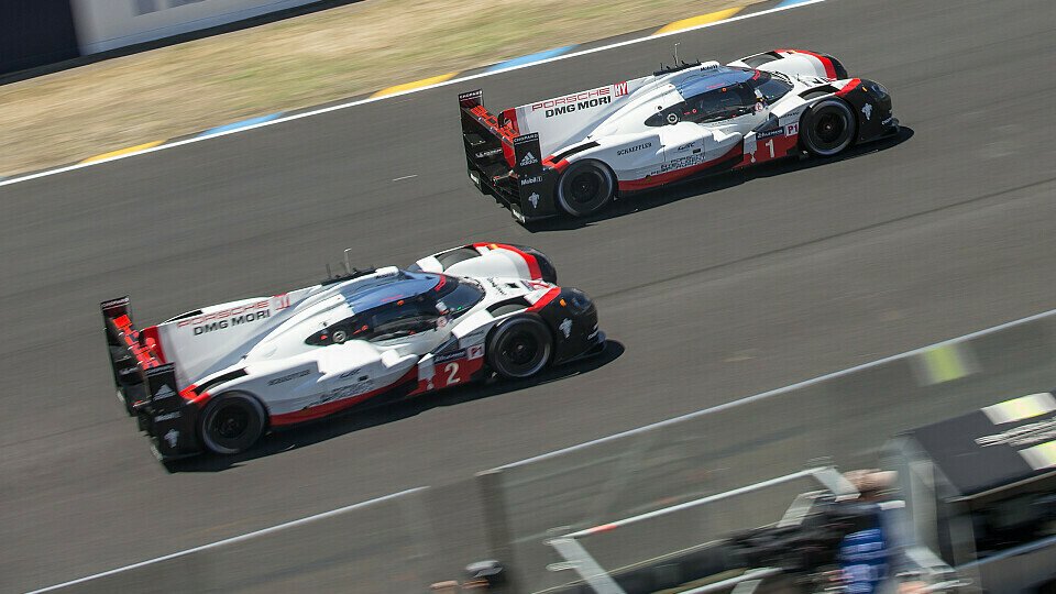 Die in Le Mans siegreichen Boliden werden ordentlich aufgemotzt, Foto: Porsche