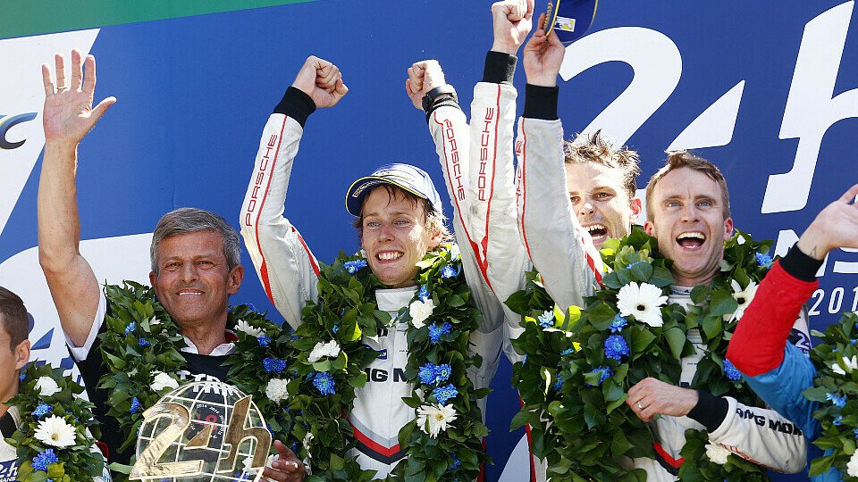 Brendon Hartley siegte bei den 24h Le Mans 2017 in der LMP1-Klasse, Foto: Porsche