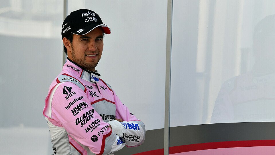 Sergio Perez bleibt ein weiteres Jahr mit Force India in der Formel 1, Foto: Sutton