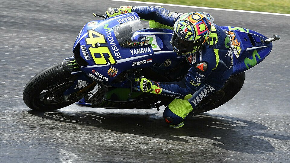 Valentino Rossi kam am Freitag nicht auf Touren, Foto: Yamaha