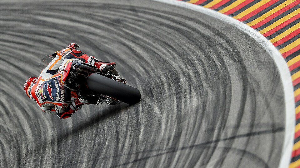 Marc Marquez zeigte der Konkurrenz im Sachsenring-Qualifying das Heck, Foto: Repsol