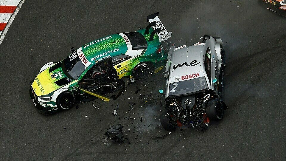 Wahnsinns-Bilder vom Unfall beim Sonntagsrennen auf dem Norisring, Foto: Motorsportpics.de