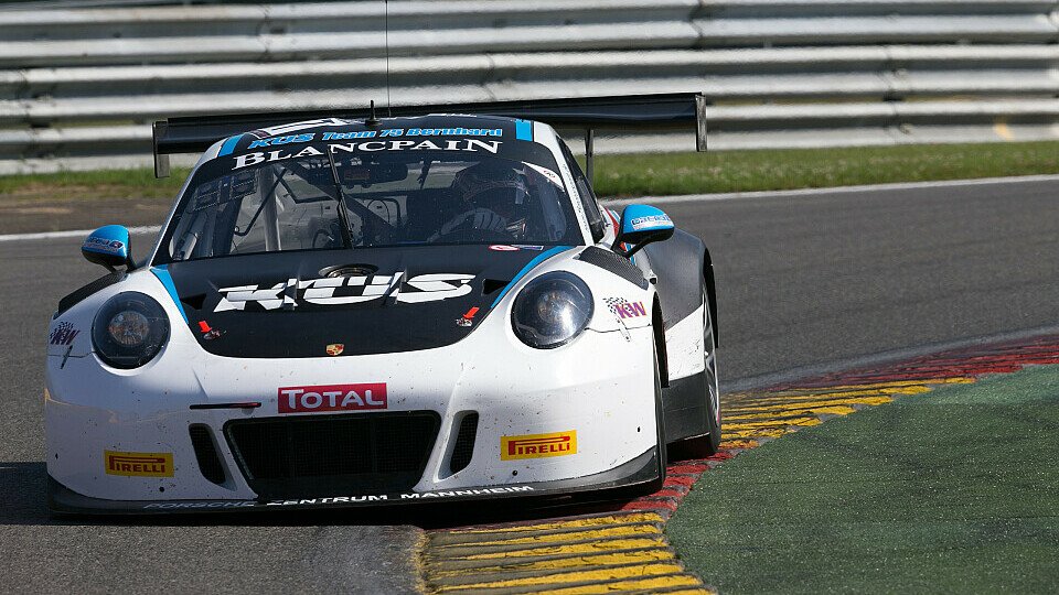 Das Porsche-Team von Timo Bernhard verlässt Spa mit der Testbestzeit, Foto: Vision Sport Agency