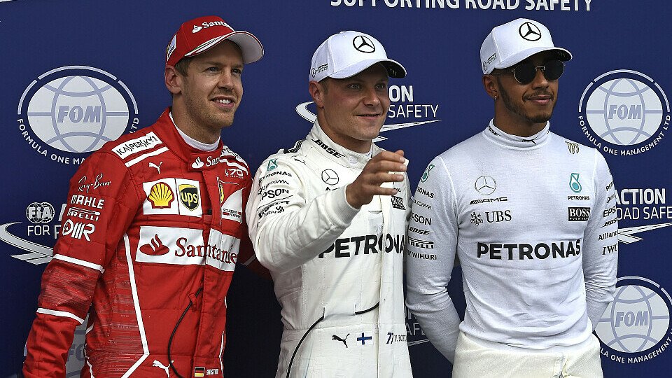 Zwischen Vettel, Bottas und Hamilton wird es auch in Silverstone wieder heiß hergehen, Foto: Ferrari
