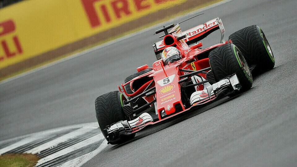 Sebastian Vettel war im Silverstone-Qualifying unzufrieden mit Ferrars Timing