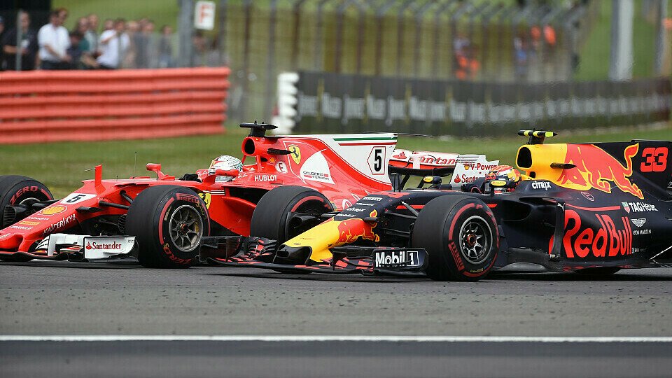Max Verstappen genoss das Duell mit Sebastian Vettel in Silverstone in vollen Zügen, Foto: Sutton