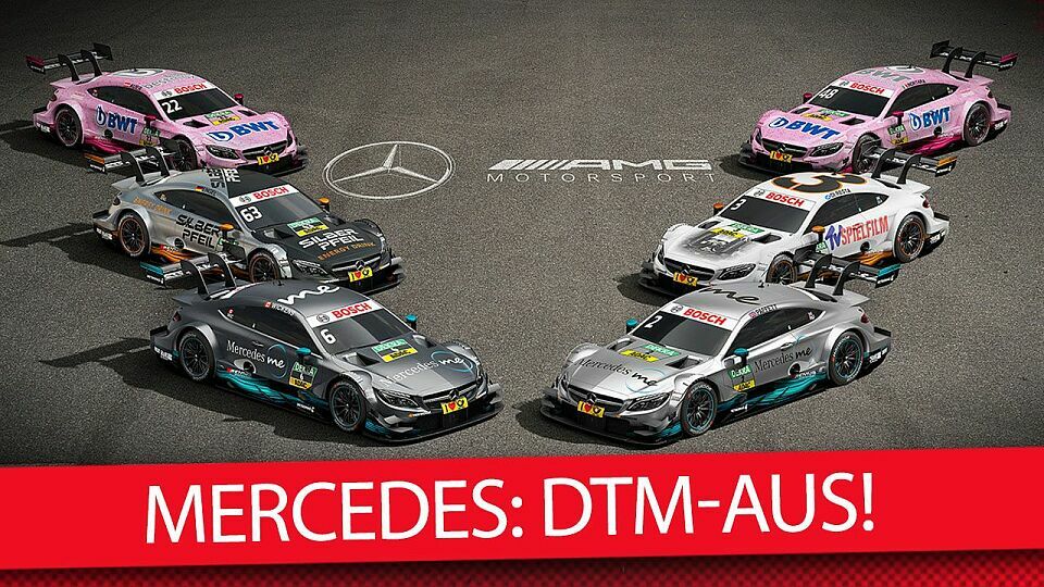 Knaller in der DTM: Mercedes steigt in eineinhalb Jahren komplett aus, Foto: Motorsport-Magazin.com/Collage