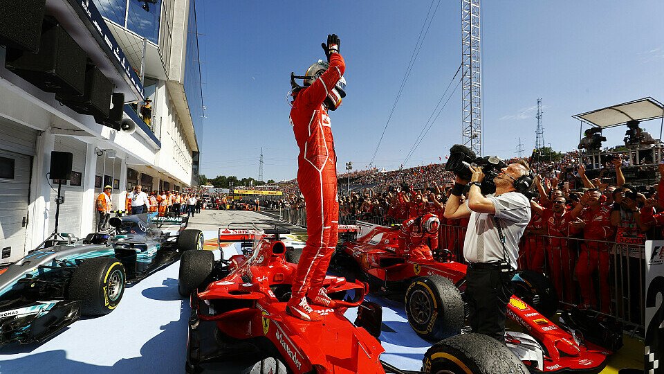 Vettel sicherte sich auf dem Hungaroring den Sieg, Foto: LAT Images
