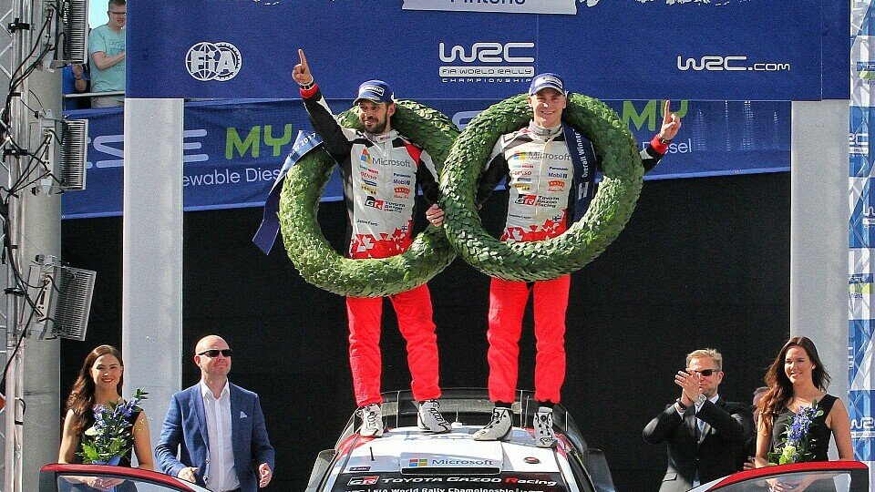 Erster WRC-Sieg für Esapekka Lappi, Foto: Sutton