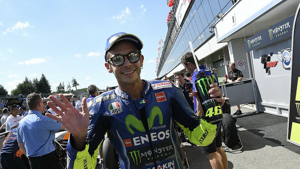 Valentino Rossi will in Aragon an den Start gehen, Foto: Yamaha