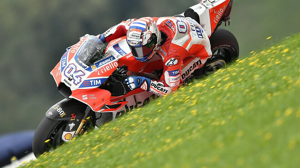 Andrea Dovizioso holt die erste Bestzeit des MotoGP-Wochenendes, Foto: Ducati