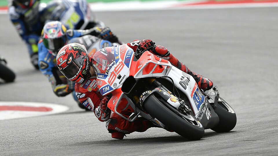 Jorge Lorenzo fuhr auf Platz drei in Österreich, Foto: Ducati