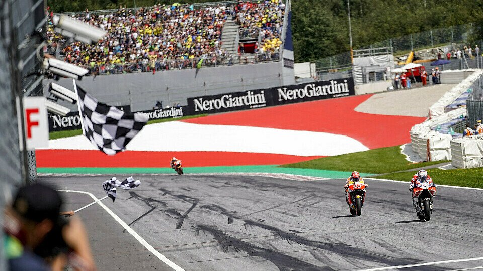 Der Österreich-GP in Spielberg war 2017 das kürzeste Rennen im Kalender, Foto: Ducati