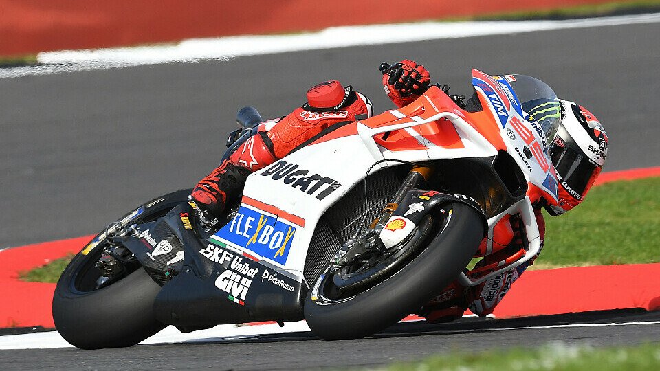 Jorge Lorenzo erzielt die Bestzeit, Foto: Ducati
