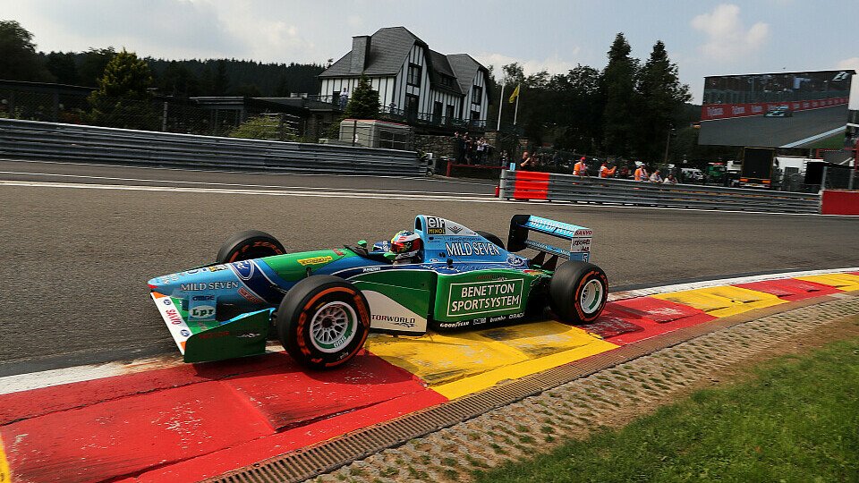 Spa 2017: Mick Schumacher im Benetton seines Vaters, Foto: LAT Images