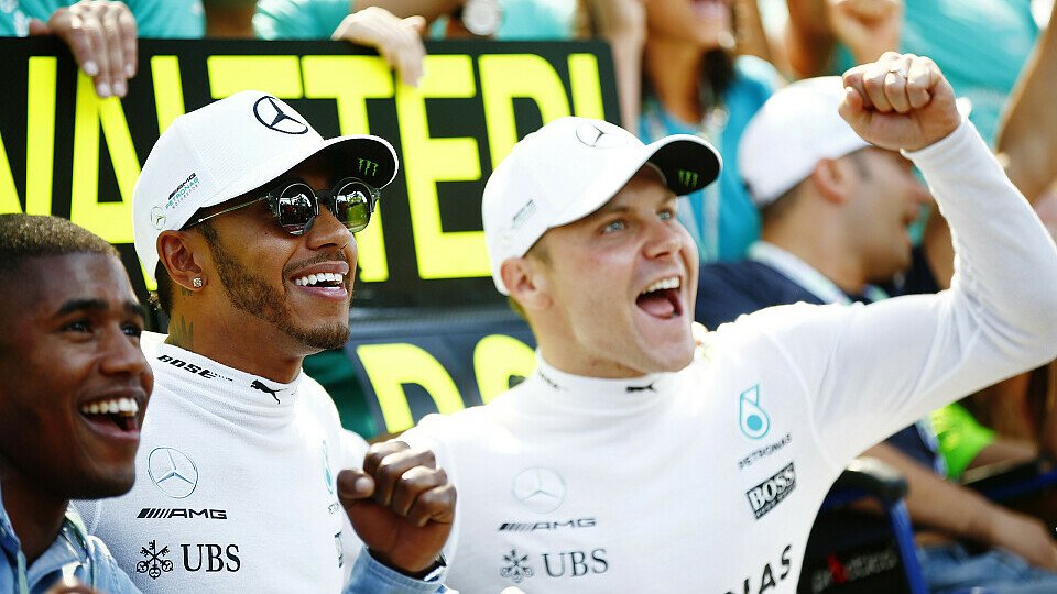 Valtteri Bottas meldete sich in Monza zurück, trotzdem rutscht er Richtung Helferrolle für Lewis Hamilton, Foto: LAT Images