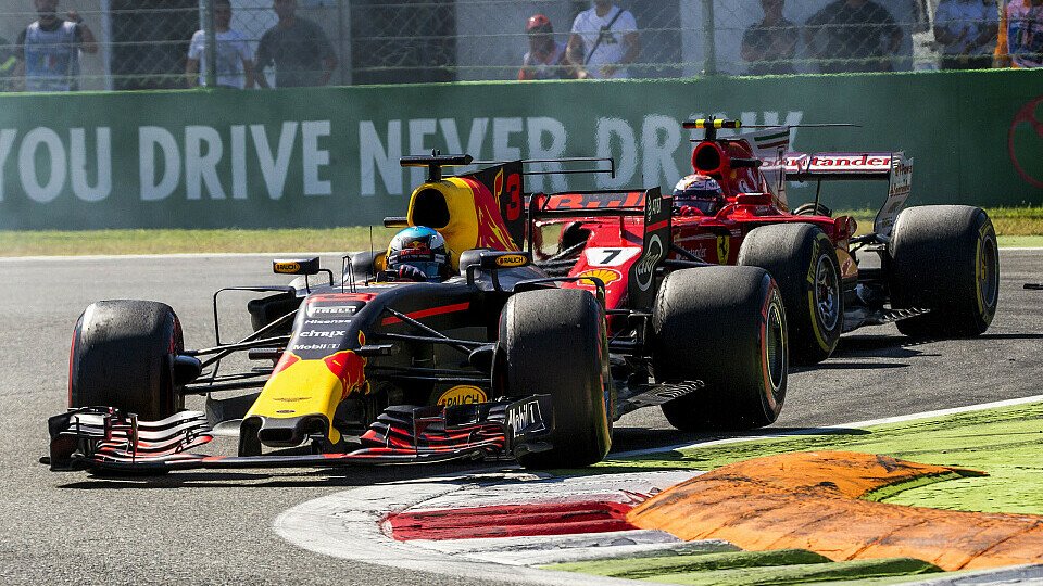 Red Bull und Daniel Ricciardo erteilten Ferrari in Monza eine Pace-Lehrstunde, Foto: Sutton