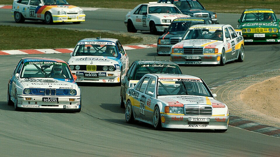 Die DTM fuhr bis 1993 auf der Nürburgring-Nordschleife, Foto: Daimler AG