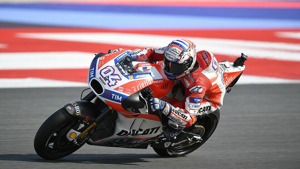 Schnellster MotoGP-Pilot im FP1 von Misano war Andrea Dovizioso, Foto: Ducati
