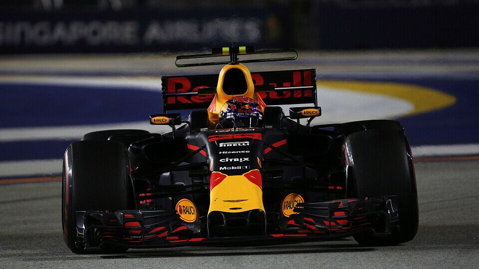 Max Verstappen (Red Bull) fuhr die Bestzeit im 3. Training in Singapur, Foto: Sutton