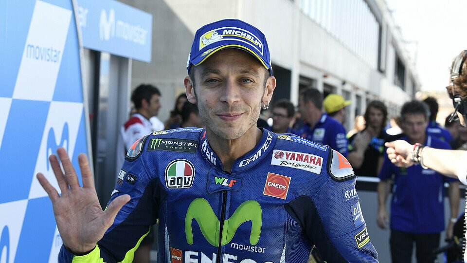 Valentino Rossi zeigte in Aragon ein irres Comeback, Foto: Yamaha