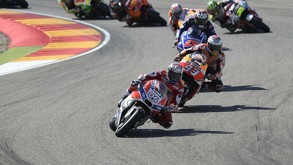 Die MotoGP fährt in Aragon unter strahlender Sonne, Foto: Ducati