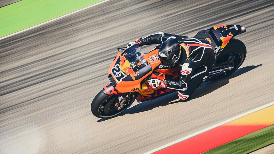Markus Reiterberger durfte die MotoGP-KTM testen, Foto: KTM