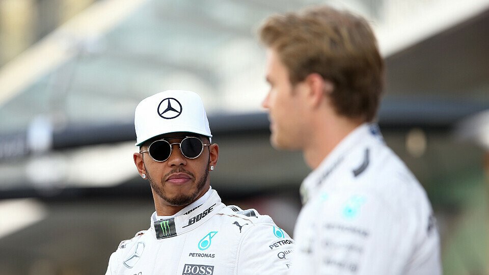 Nico Rosberg und Lewis Hamilton waren zwischen 2013 und 2016 Teamkollegen bei Mercedes, Foto: LAT Images