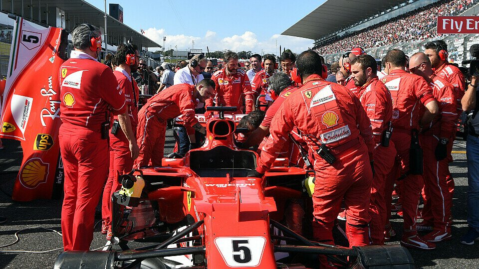 Für Sebastian Vettel war der Japan GP schon vor dem Start beendet, Foto: Sutton