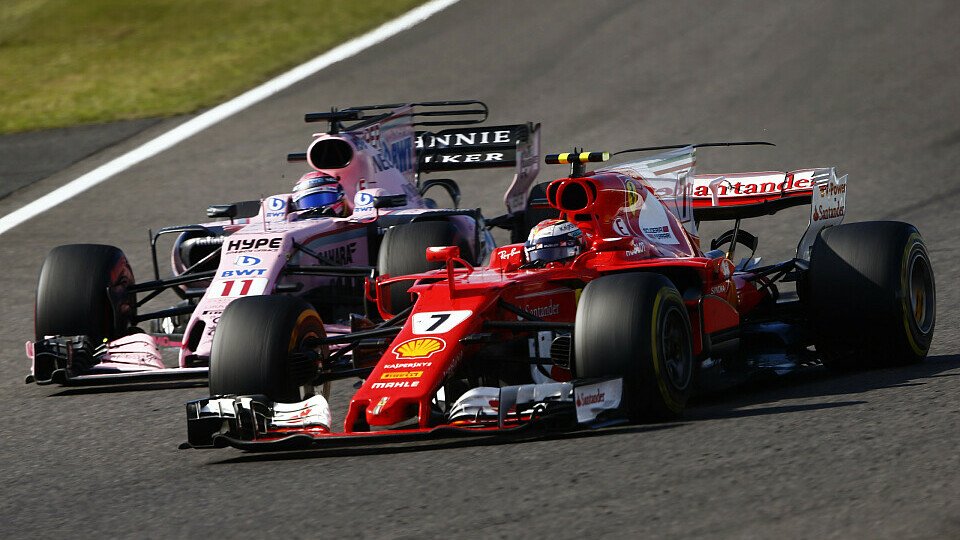 Kimi Räikkönen (Ferrari) lieferte in Japan nach Rückschlag in Runde eins eine Aufholjagd