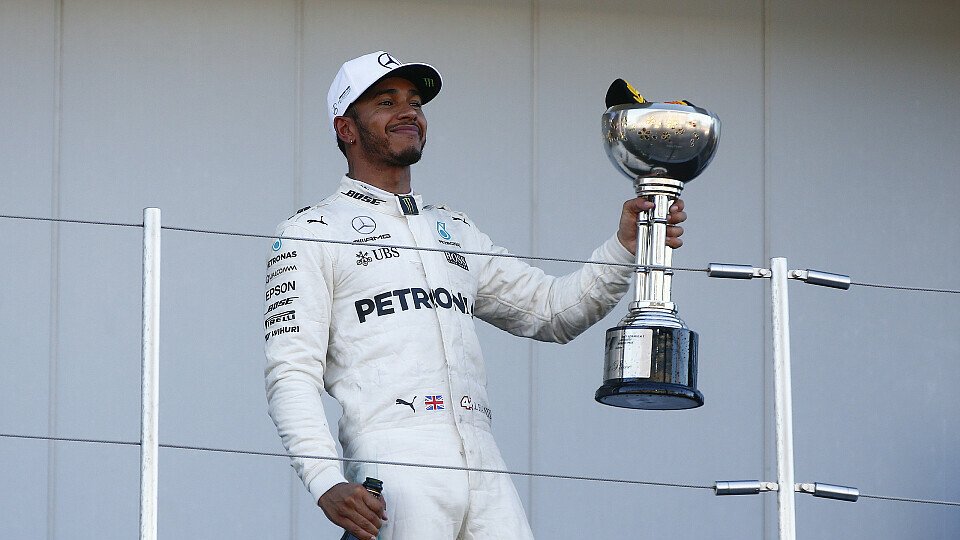 Lewis Hamilton siegte in Japan, Foto: LAT Images