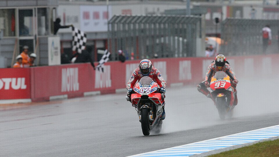 Im Vorjahr lieferten Marquez und Dovizioso in Japan einen echten Klassiker, Foto: Ducati