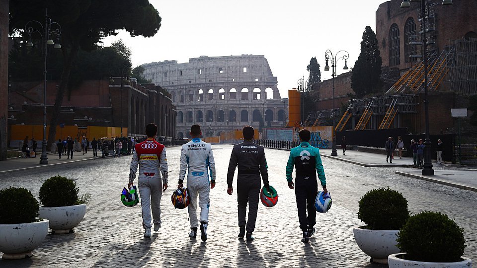 Die Formel E startet ihre Europa-Tournee am Samstag, 13. April in Rom, Foto: LAT Images