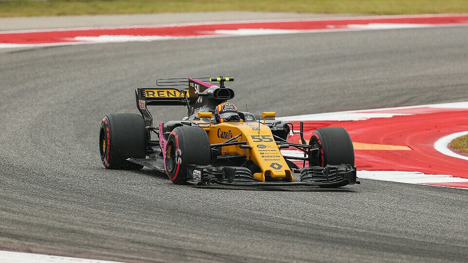 Carlos Sainz kam im Renault in Austin auf Anhieb gut klar, Foto: Sutton
